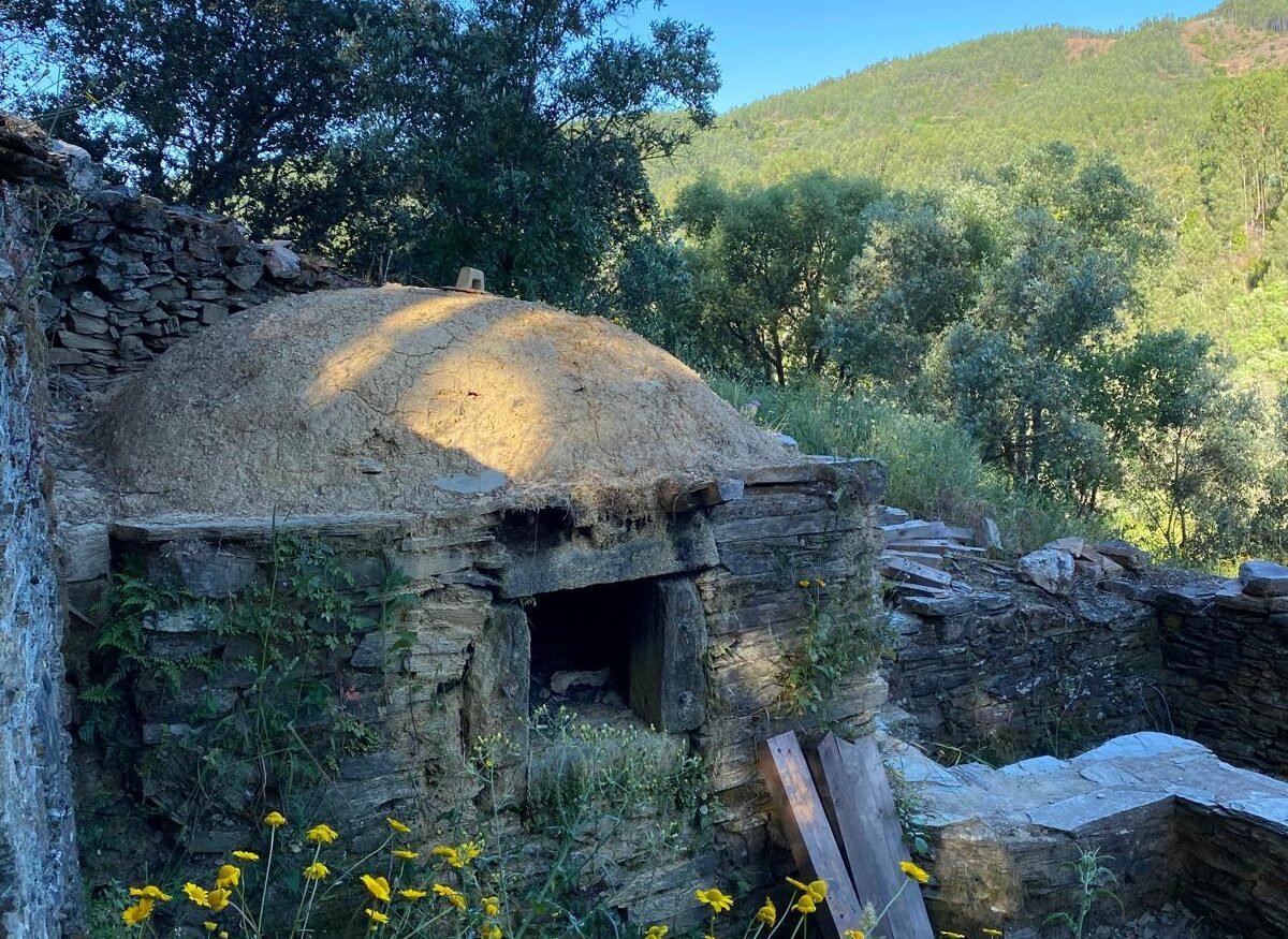 O forno de pedra